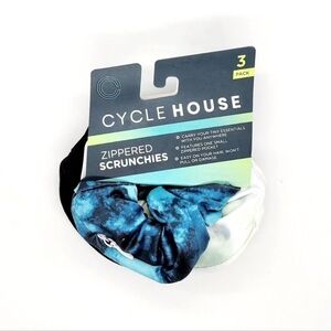 Cycle House 3 Pack Zippered Scrunchies Bundle